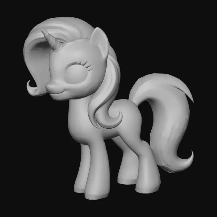 3D model for Trixie The Blue Unicorn