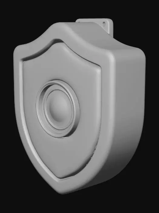 3D model for Blue Shield Camera