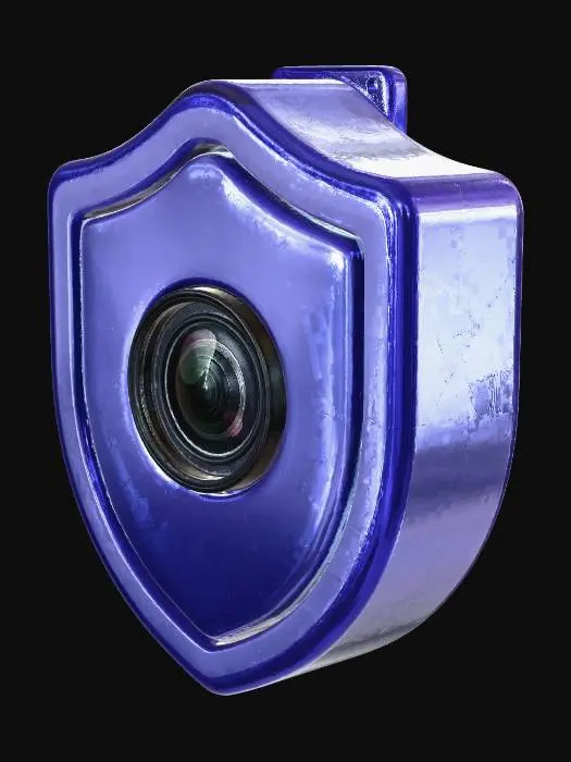 3D model for Blue Shield Camera