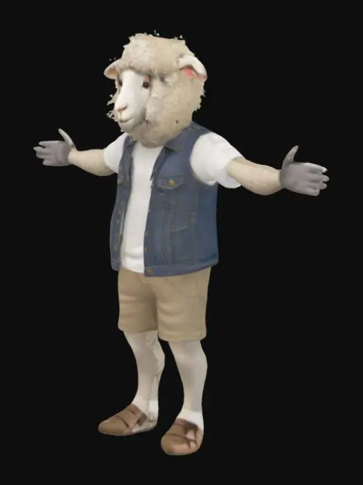 3D model for Sheepish Stroll