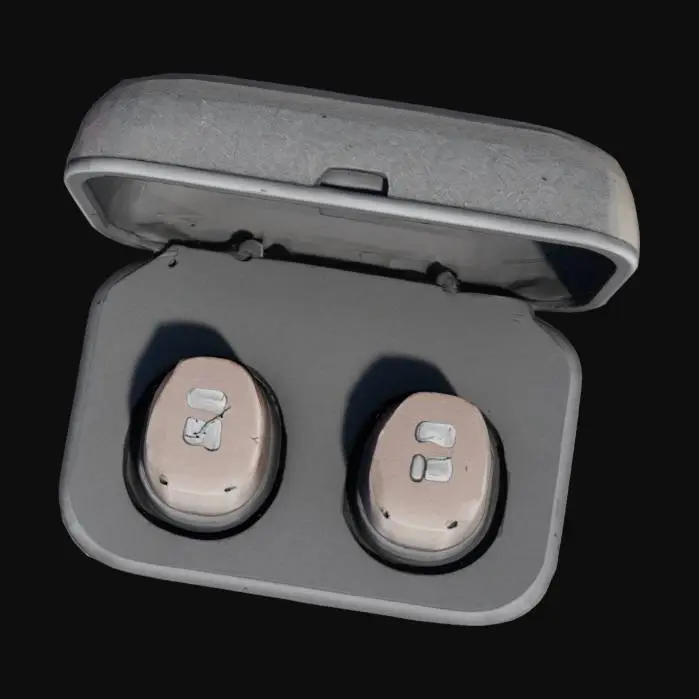 3D model for Earbuds in Case