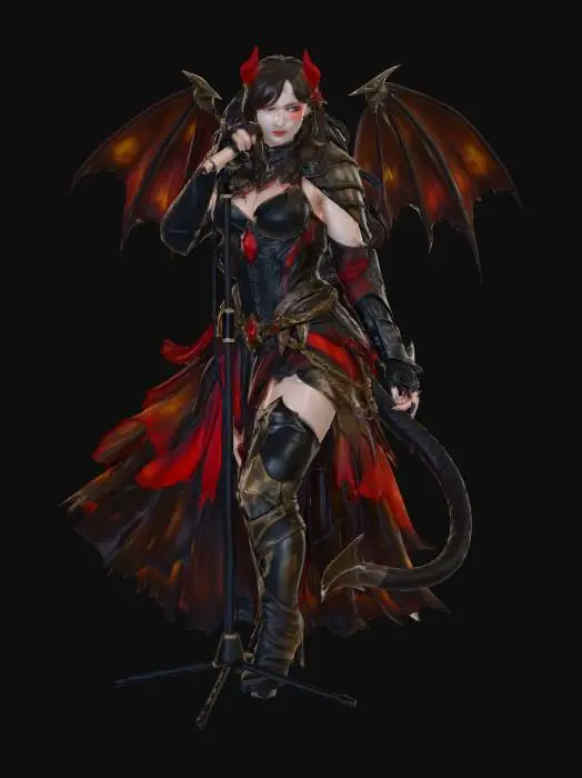 3D model for Infernal Symphony