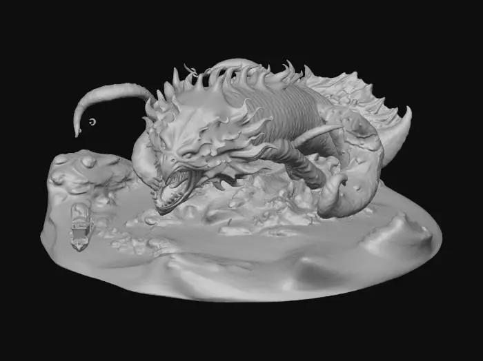 3D model for Leviathan of the Storm