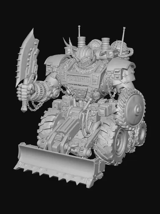 3D model for Grader-01: Dustbreaker