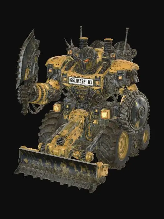 3D model for Grader-01: Dustbreaker