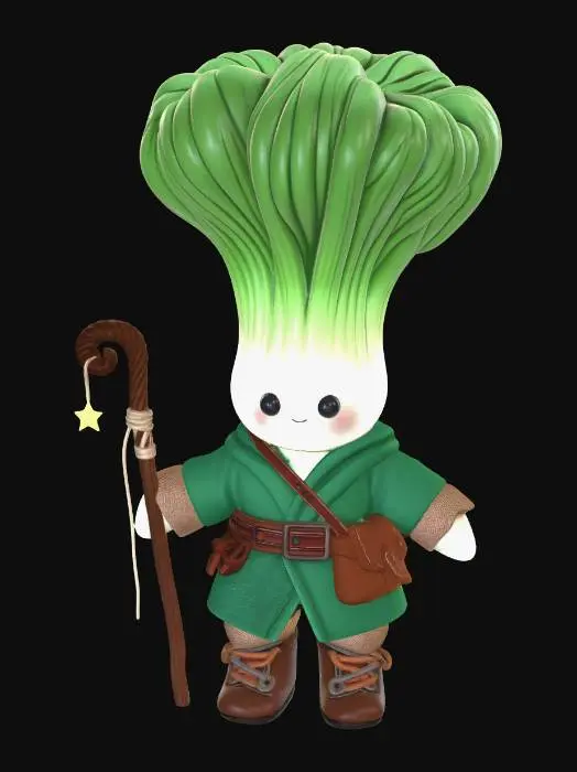3D model for Leek Adventurer