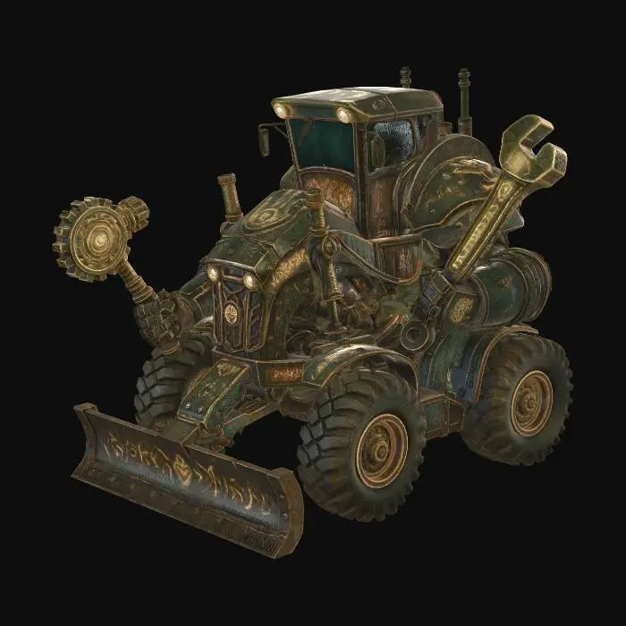 3D model for The Iron Harvester