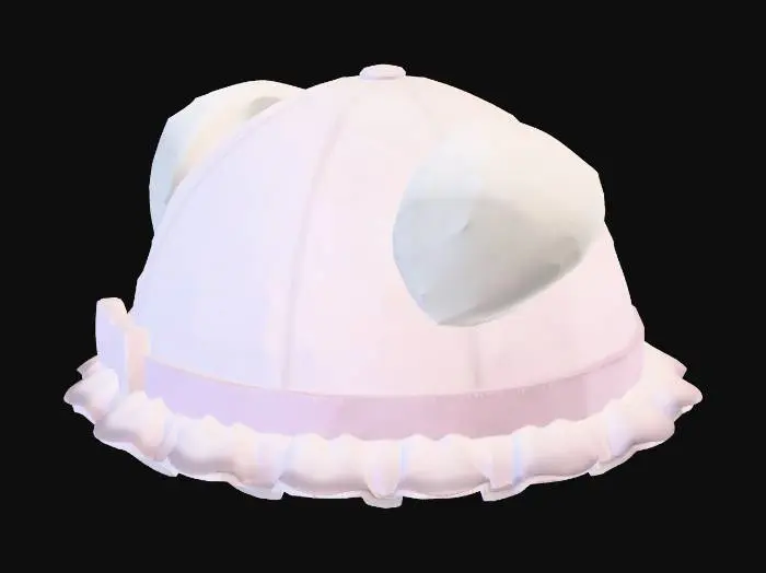 3D model for Pink Bear Bonnet
