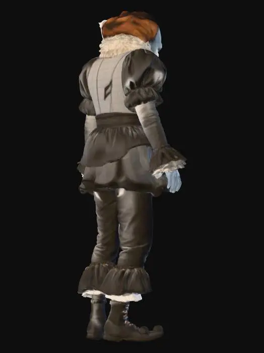 3D model for Clown Character