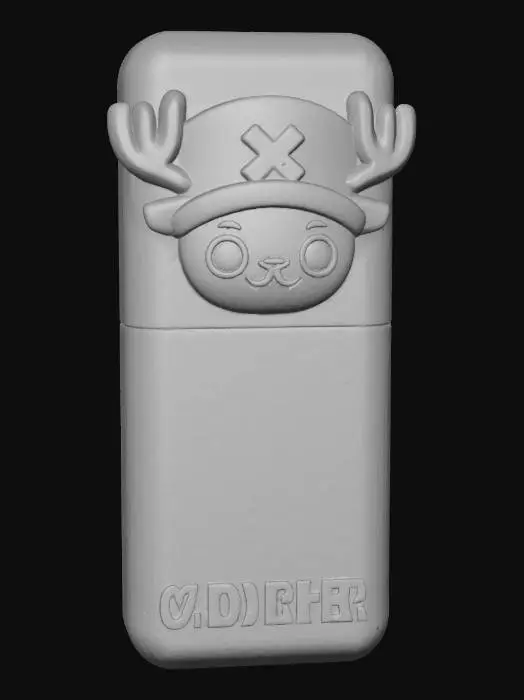 3D model for Chopper Toothbrush Holder