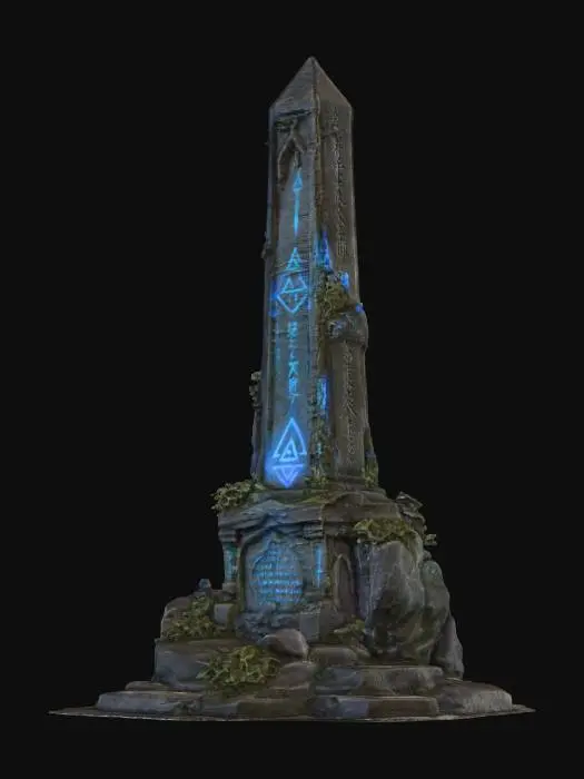 3D model for Enchanted Obelisk
