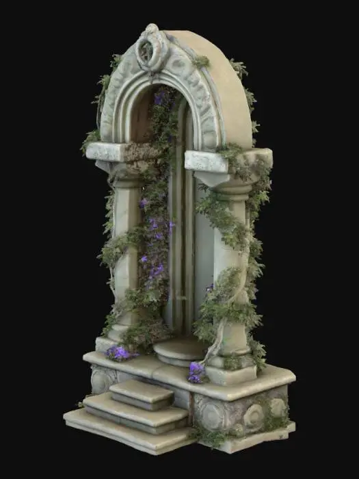 3D model for Elven Stone Altar