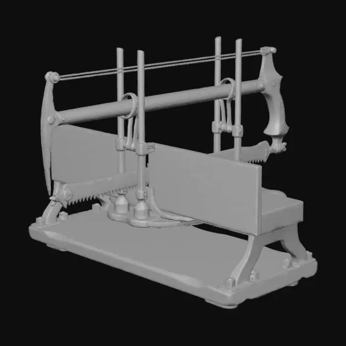 3D model for Antique Miter Box Saw