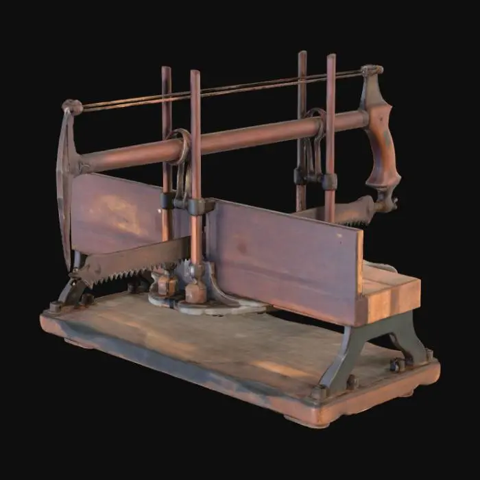 3D model for Antique Miter Box Saw