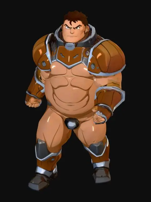 3D model for Titanium Guardian, #villain#