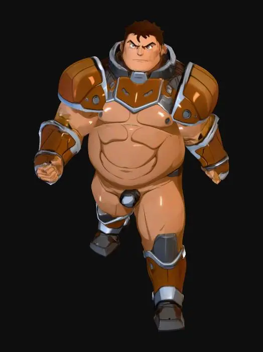 3D model for Titanium Guardian, #villain#