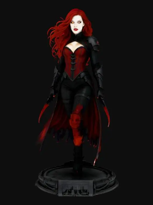 3D model for Vampire Huntress