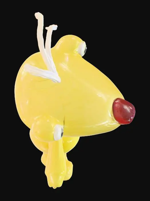 3D model for Yellow Creature Toy