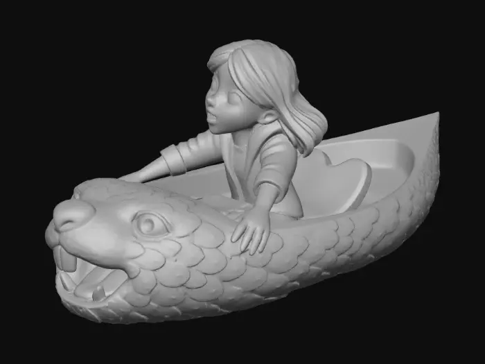 3D model for Adventurous Ride