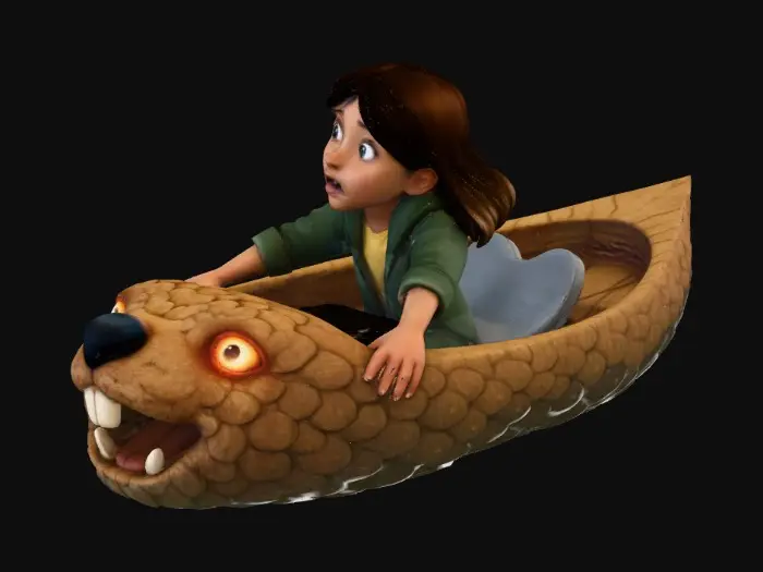 3D model for Adventurous Ride