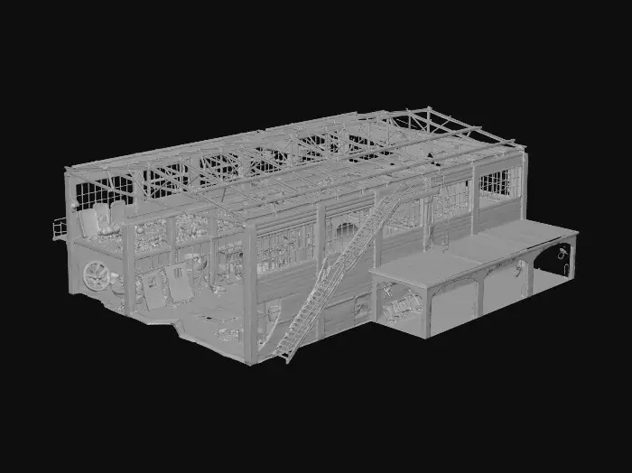 3D model for Echoes of a Rusted Factory