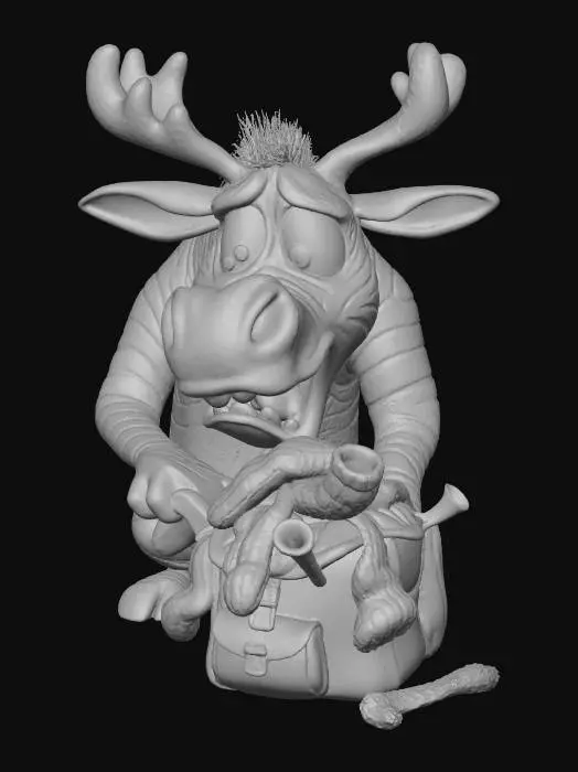 3D model for Zany Zebra Finds Socks