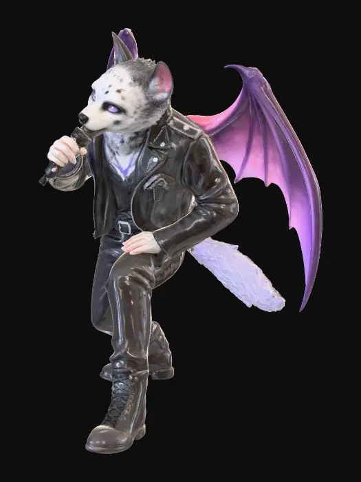 3D model for Bat Rocker