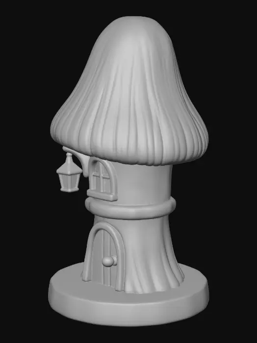 3D model for Mushroom Cottage