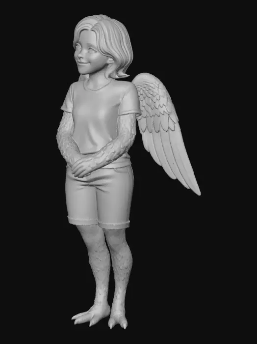 3D model for Feathered Serenity