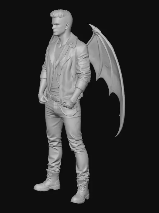 3D model for Winged Rebel