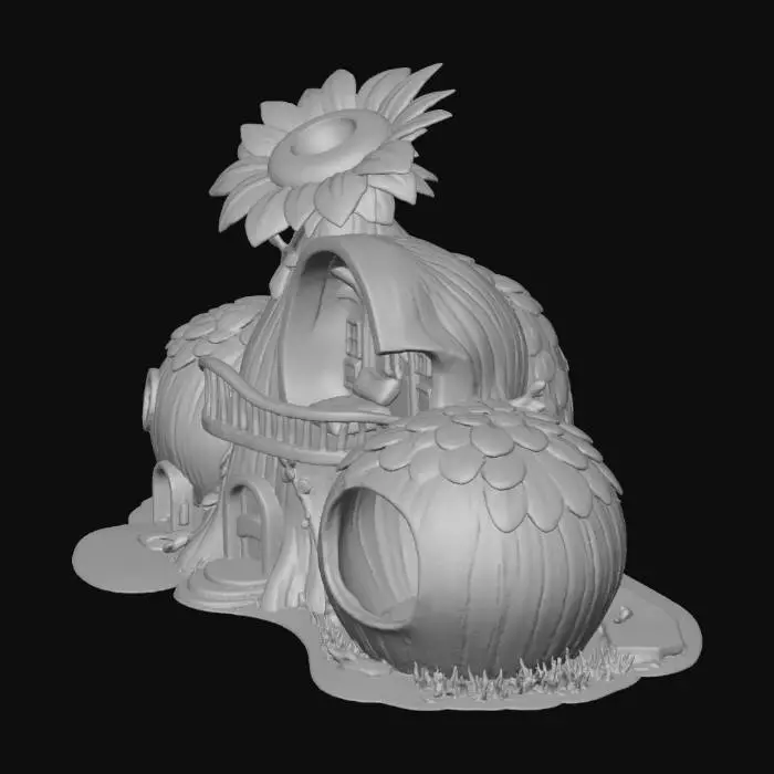 3D model for Sunflower Cottage