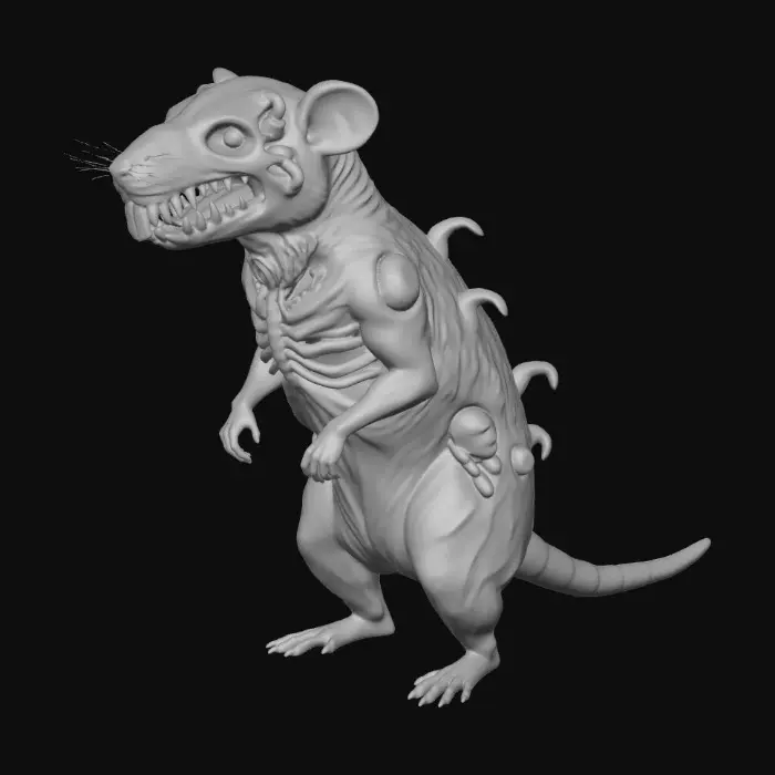 3D model for Monstrous Metamorphosis