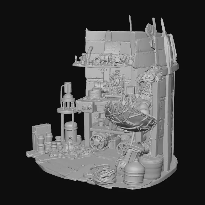 3D model for Clockwork Haven