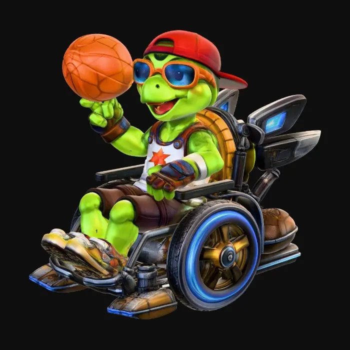3D model for Hoops Hero