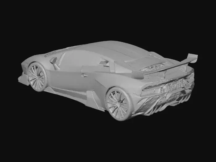 3D model for Lamborghini car