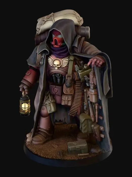 3D model for Bloodraven merchant