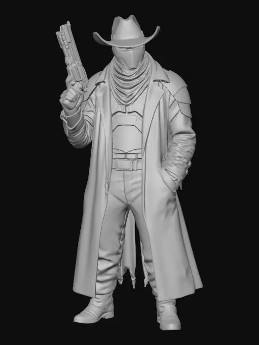 3D model for Twin Moons Gunslinger