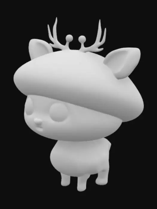 3D model for Mushroom Antler Fawn