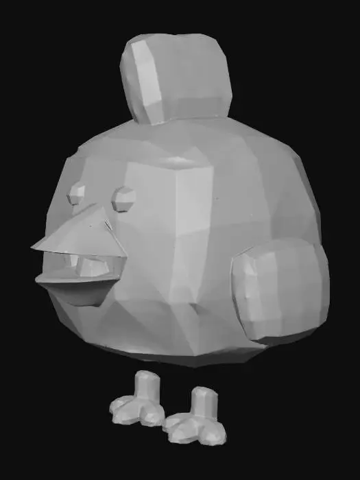 3D model for Chirpy Clucker