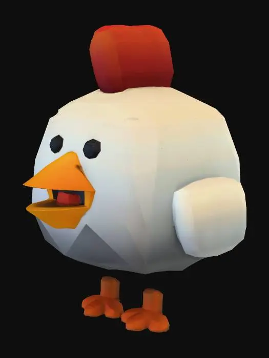 3D model for Chirpy Clucker