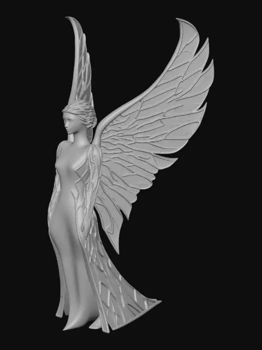 3D model for Autumn Angel