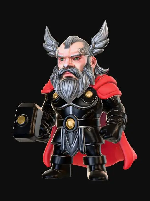 3D model for Thunder Guardian