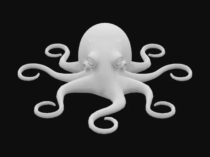 3D model for octopus