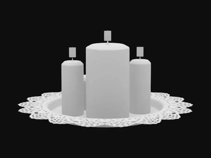 3D model for Candlestick 3
