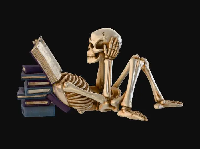 3D model for Timeless Reading, #Halloween2025#