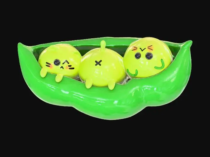 3D model for Pea Pod Pals KITTY