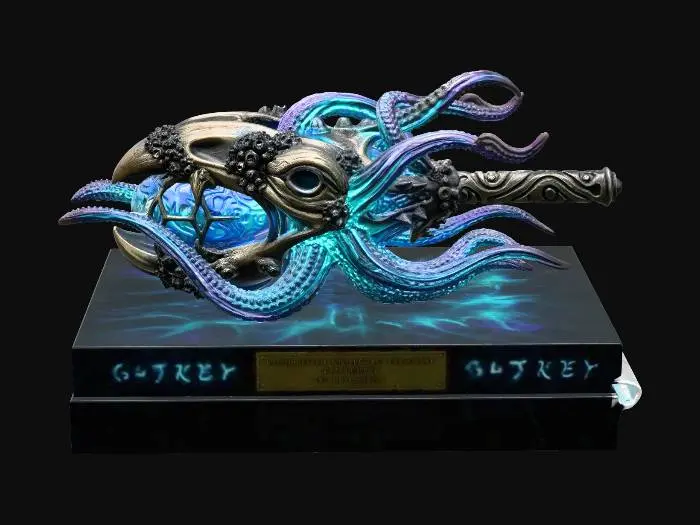 3D model for Abyssal Inkwell Kraken Artifact