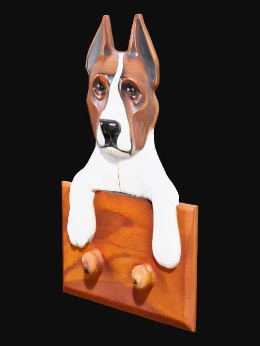 3D model for pitbull leash holder