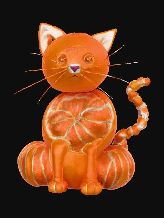 3D model for Citrus Kitty