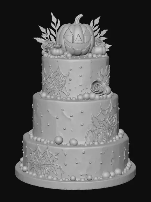 3D model for Halloween Elegance, #Halloween2025#